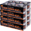InstaFire 6-Hour Canned Heat (24 Cans) - Long-Lasting Emergency Fuel