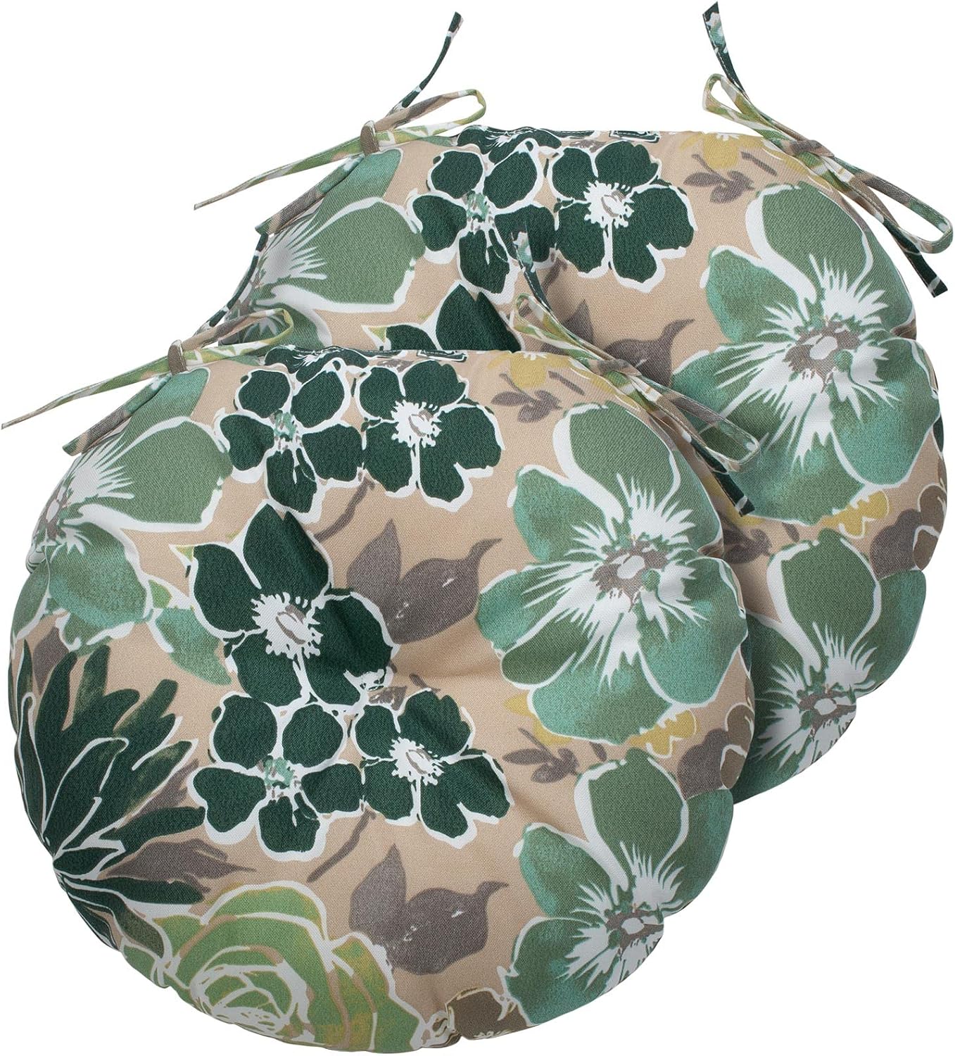 Comfortable 15in Round Bistro Seat Cushions for Outdoor Use