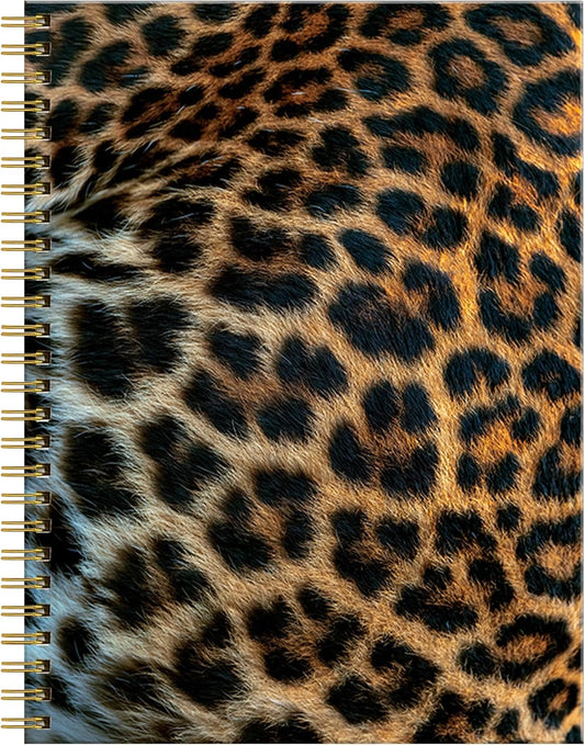FVBAO Leopard Print A5 Spiral Notebook - Premium Quality!