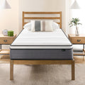 ZINUS 10 Inch True Support Hybrid Mattress Twin - Firm, Supportive
