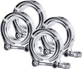 EVIL ENERGY V Band Clamp with Flange 2.25 in - Secure Exhaust Join