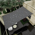 12ft x 16ft Waterproof Sun Shade Sail - 95% UV Block Rectangle (Dark