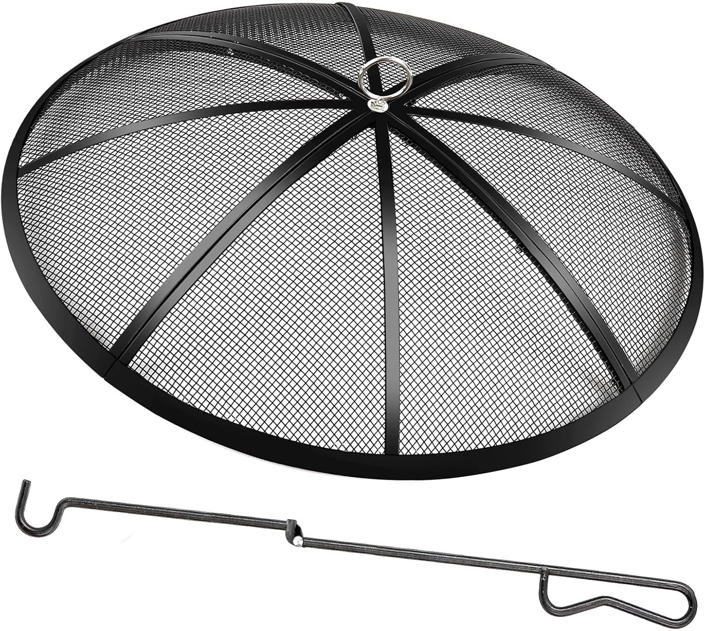24 Inch Fire Pit Spark Screen for Safe Outdoor Enjoyment