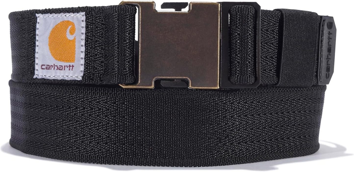 Carhartt Men's Casual Belts with Heavy Duty Flexible Stitching