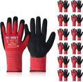 SF001 Work Gloves Comfort Stretch Fit Power Grip - Breathable Safety