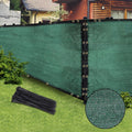 Green 6ft x 50ft Outdoor Privacy Screen Fence & Mesh Shade Net