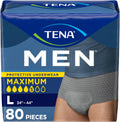 TENA Protective Incontinence Underwear for Men, Maximum Absorbency