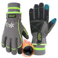 HANDLANDY Waterproof Insulated Work Gloves - Warm, Touchscreen Ski