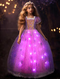 Light Up Princess Dress Up Clothes LED Halloween Girls Costume - Magic
