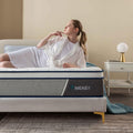 Rimensy Queen Mattress 14 in Hybrid Mattress - Medium Firm Support