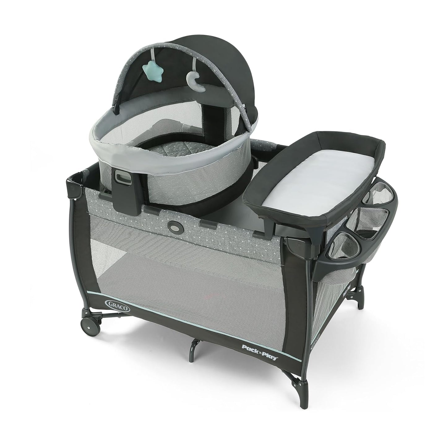 Graco Pack n Play Travel Dome LX Playard with Canopy & Changer