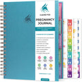 Aquamarine Pregnancy Journal & Memory Book - 9in x 10.5in Planner
