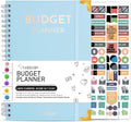 Budget Planner Simple 12 Month Financial Planner Organizer - Teal