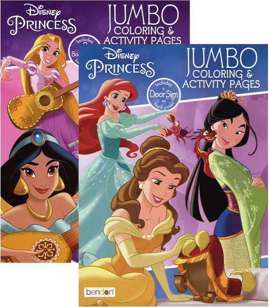 Disney Princess Coloring Book by BAZIC Products - Fun Activities
