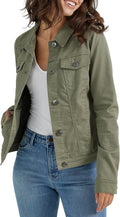 Wrangler Authentics Womens Stretch Denim Jacket - Classic Layering