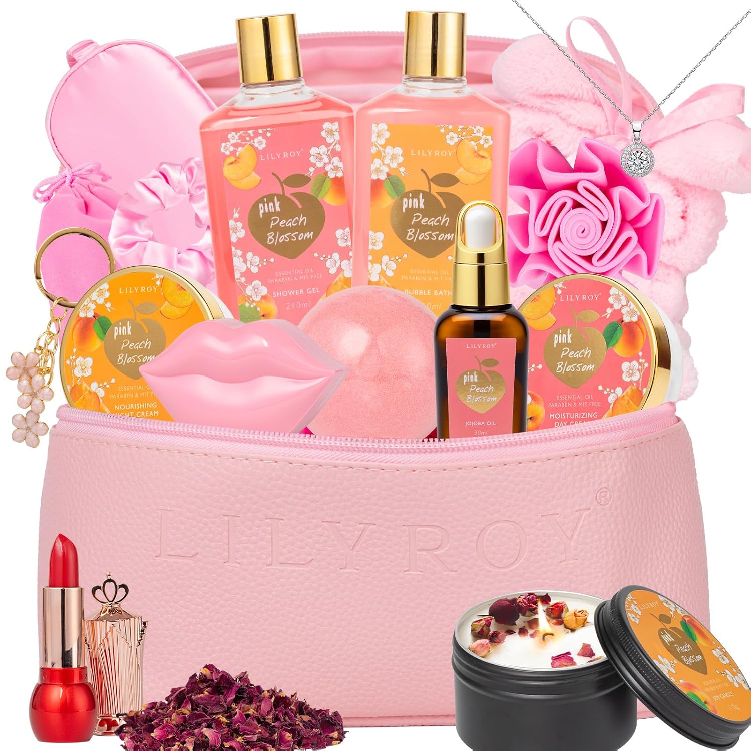 20-Piece Luxury Bath & Body Gift Set for Women - Perfect for Her