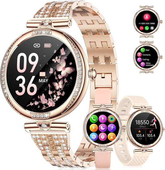 LIGE Women's Smartwatch: Answer Calls, Track Fitness & Health