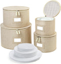 China Storage Containers Set - Hard Shell 4PCS Dish Organizer Kit