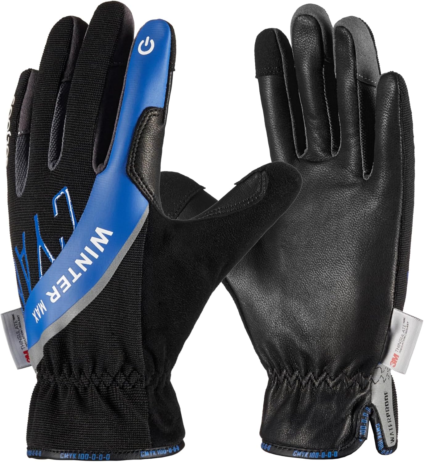 Thinsulate Warm Leather Gloves for Men