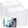 Zhehao Clear Envelopes A4 Letter Size 100 Pack - Durable Document
