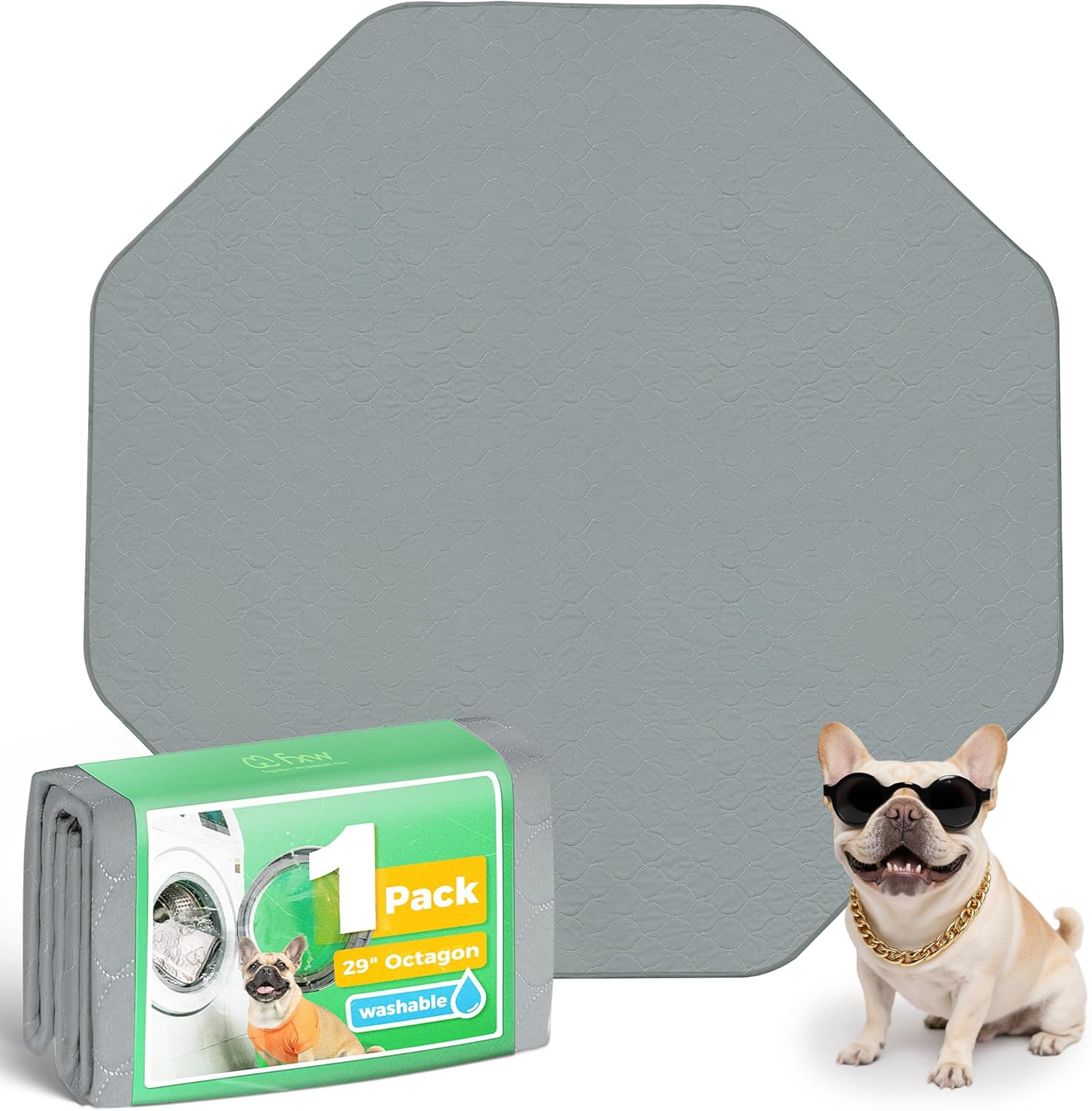 FXW Washable Pee Pads for Dogs - Super Absorbent & Eco-friendly