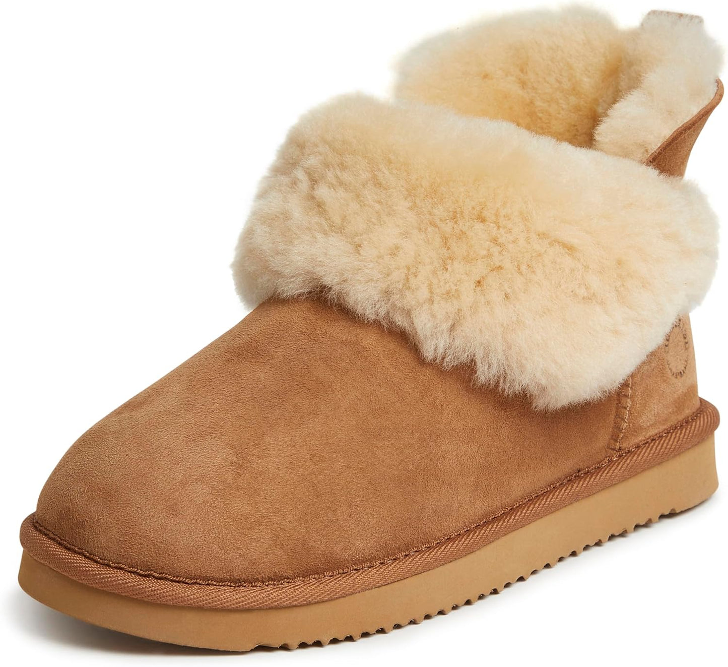 Fireside Shearling Water Resistant Indoor/Outdoor Boot Slipper