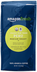 Organic Fair Trade Peru Whole Bean Coffee - 12 Oz