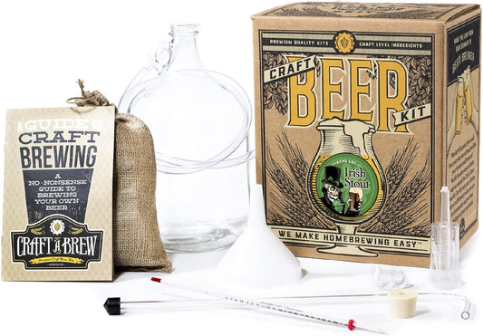 Craft A Brew Irish Stout Beer Making Kit for Home Brewing