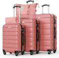 Suitour Luggage Sets 5 Piece Hardshell Suitcases for Travel