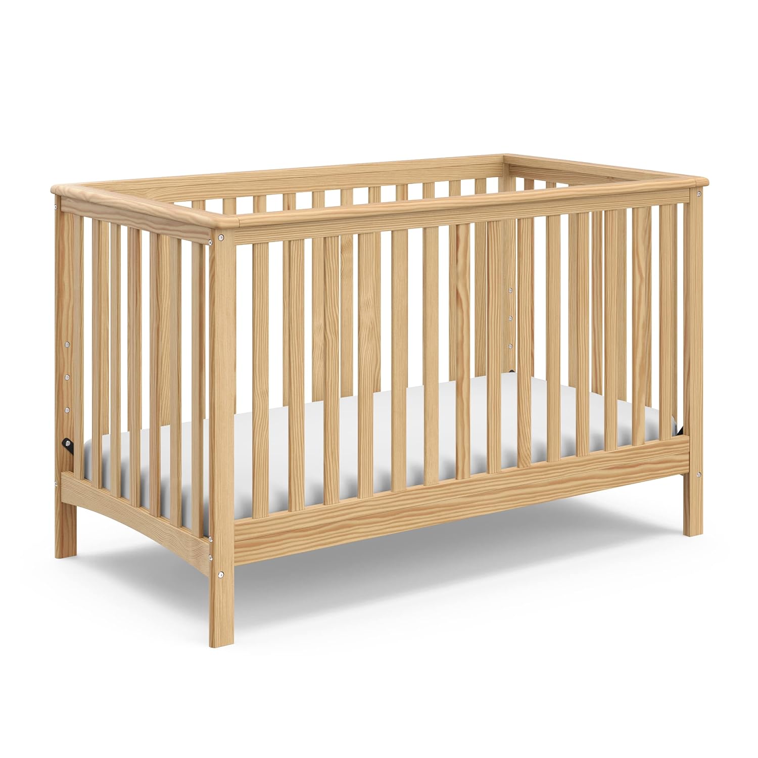 Storkcraft Hillcrest 4-in-1 Convertible Crib for Growing Babies