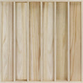 BXI Wood Sound Diffuser 24 x 24 x 2.8 in - Acoustic Diffusion Panel