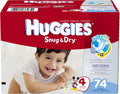 Huggies Snug and Dry Diapers Size 4, 74 Count - Reliable Leak