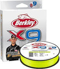 Berkley Jordan Lee x9 Braid Superline, Flame Green - Smooth Cast
