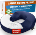 Donut Pillow Coccyx Cushion for Hemorrhoid and Tailbone Pain Relief