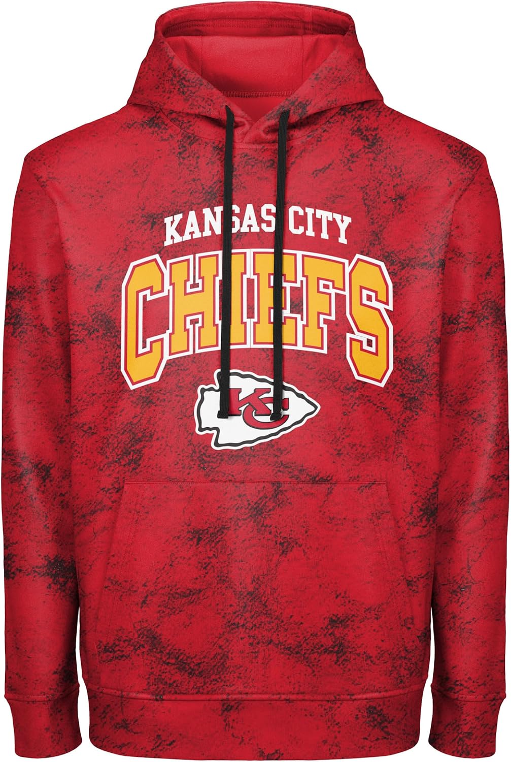 NFL Men's Big Logo Wordmark Camo Performance Hoodie for Game Day