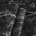 Black Marble Peel and Stick Wallpaper for Kitchen and Bathroom
