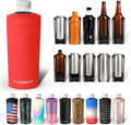 Red Universal Buddy XL Can Cooler Fits 12oz-24oz Cans - 12+ Hour Chill