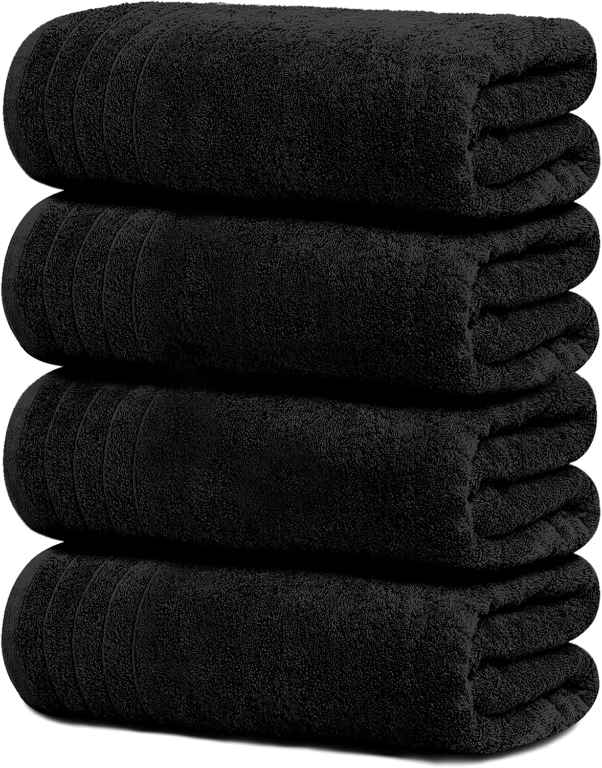Extra Large Bath Towels Pack of 4, Super Soft & Absorbent
