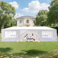 10 ft x 30 ft Canopy Tent White Party Tent - Large Outdoor Shelter
