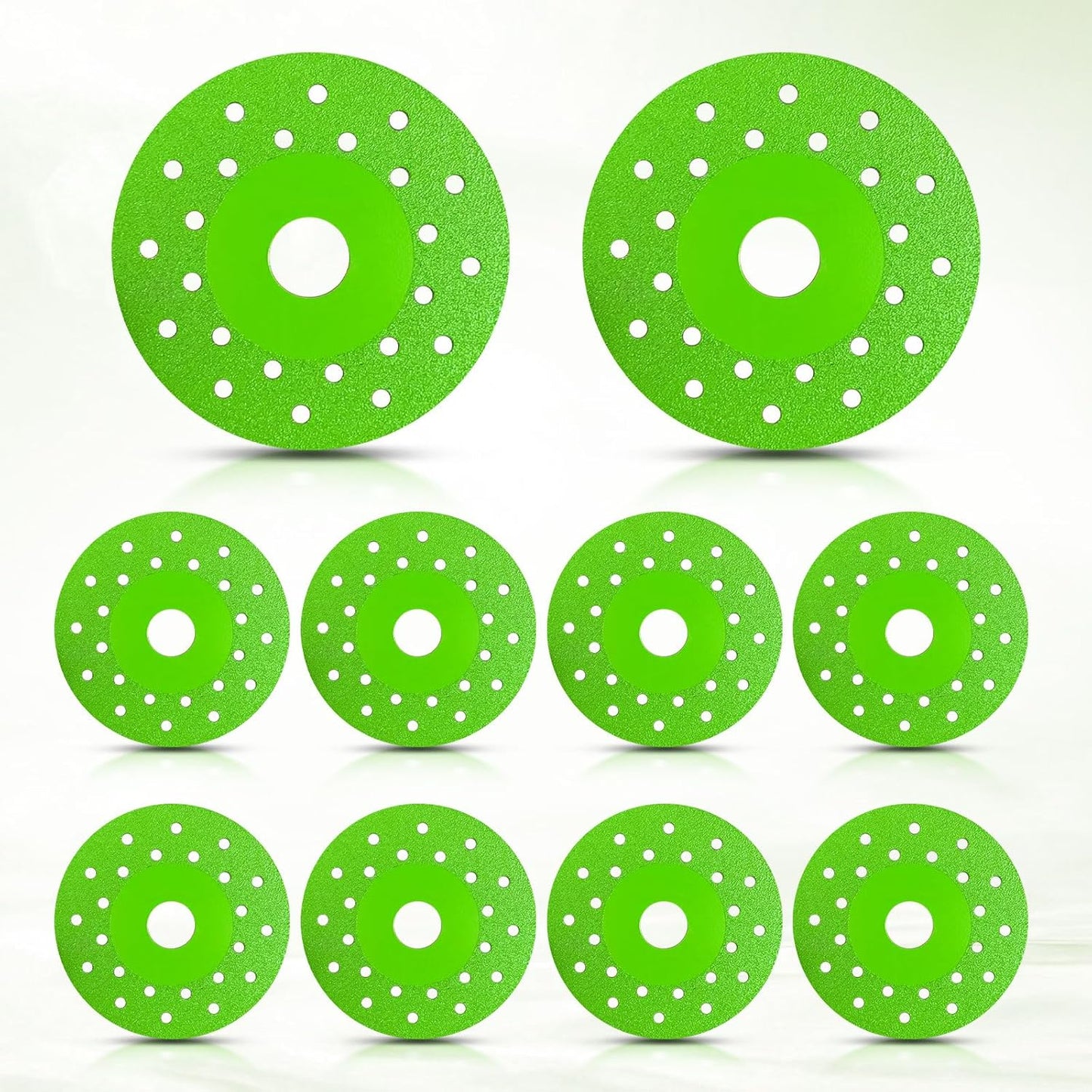10-Piece Diamond Saw Blades for Precision Cutting
