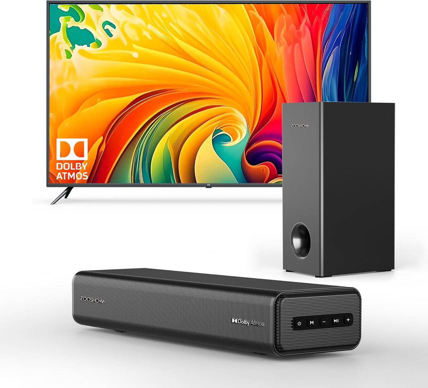 Zooshow 100W Dolby Atmos Soundbar - Immersive Home Theater
