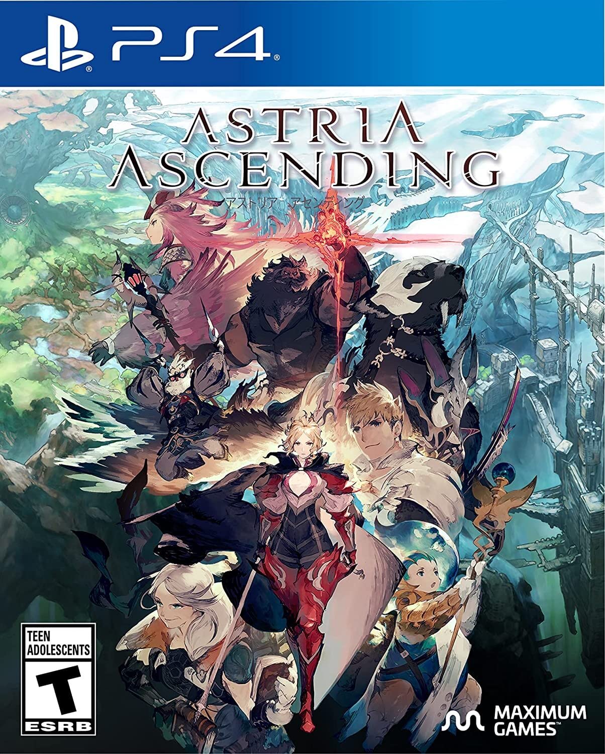 Astria Ascending for PlayStation 4: A Hand-Drawn Adventure