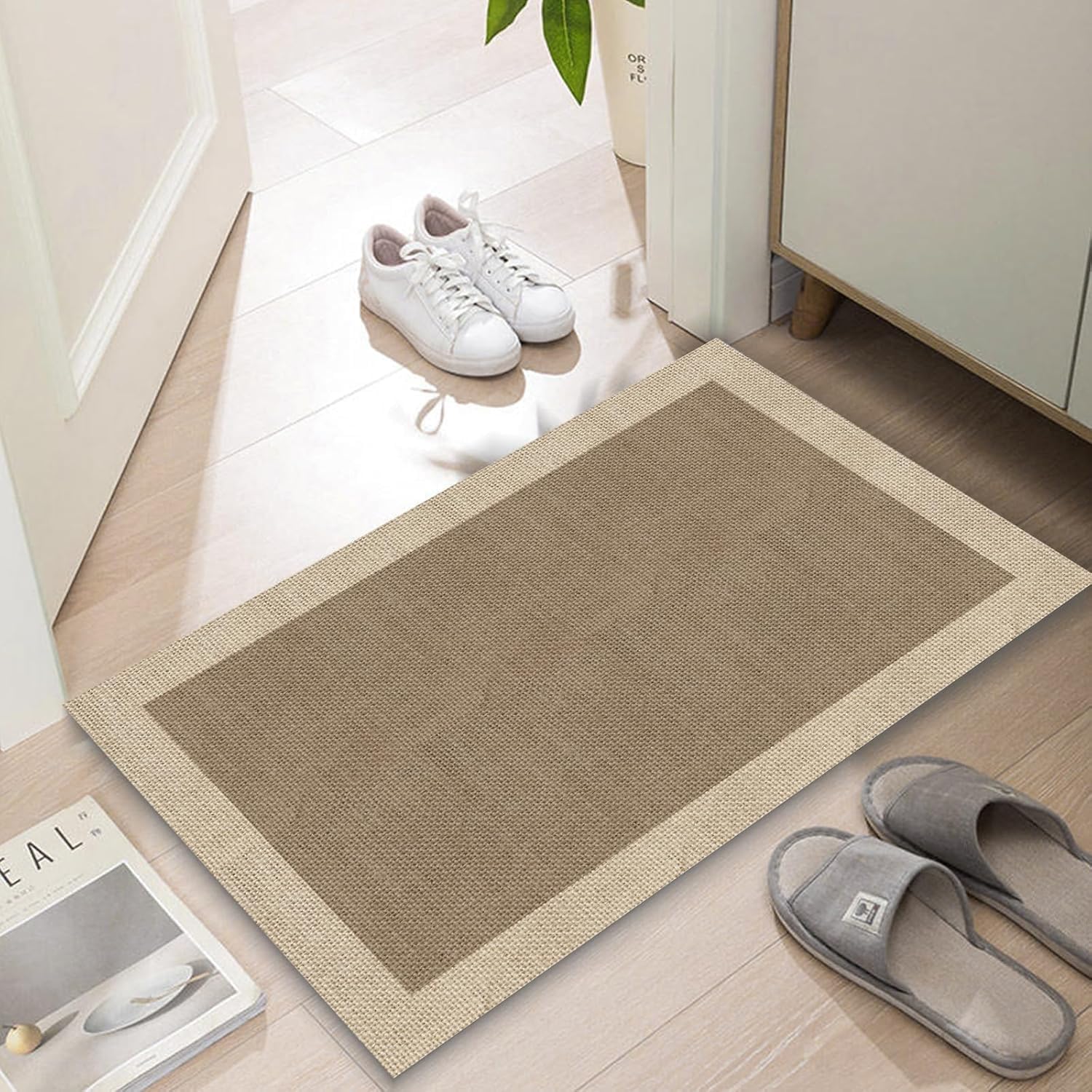 Ultra Thin Door Mat Indoor Entrance for Easy Cleaning and Safety