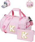 Gift for 5 6 7 8 9 Year Old Girls Gym Bag - Personalized Overnight