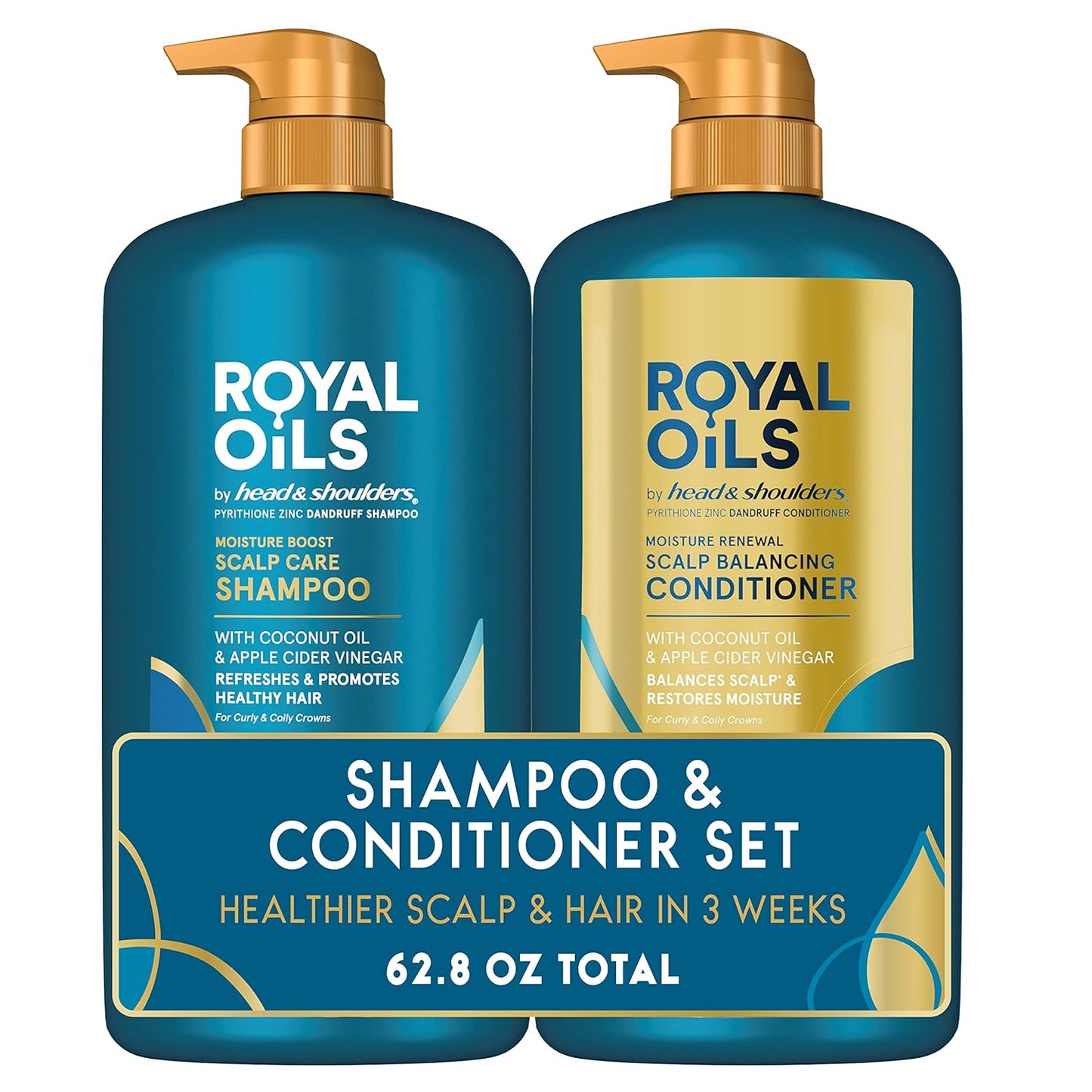Head & Shoulders Royal Oils Coconut & Apple Cider Dandruff Set