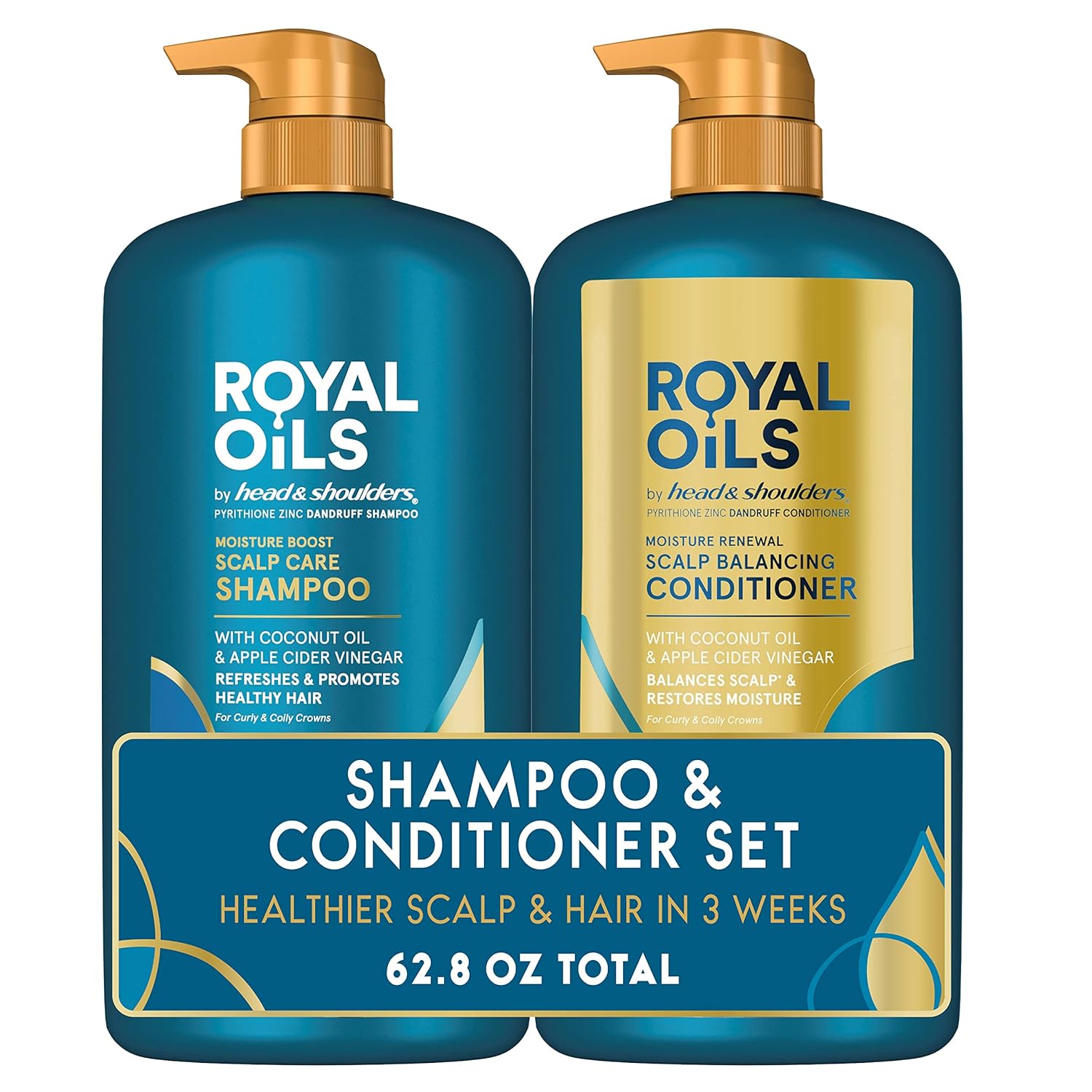 Head & Shoulders Royal Oils Coconut & Apple Cider Dandruff Set