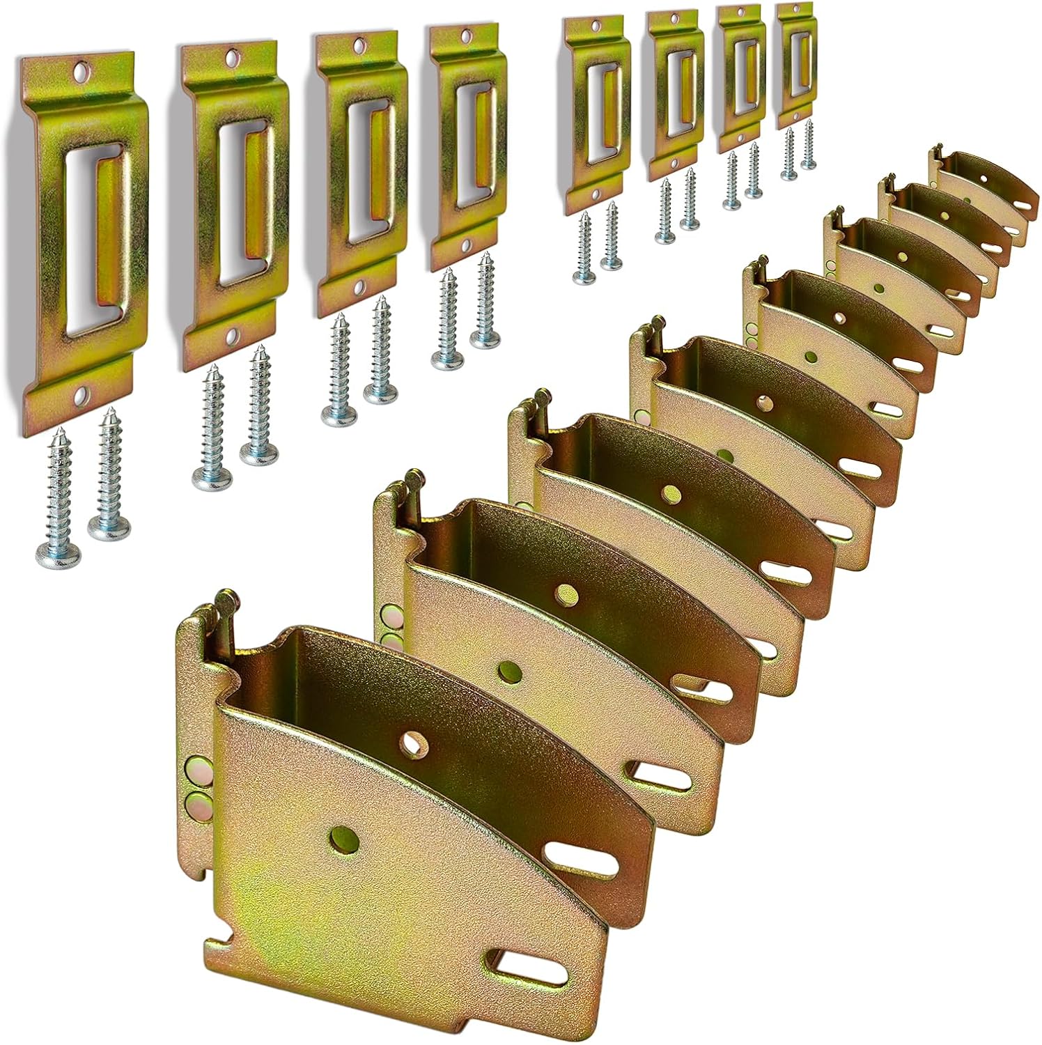 E-Track Wood Beam End Socket 8-Pack for Custom Storage Solutions