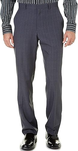 Perry Ellis Portfolio Men's Performance Dress Pant for Comfort