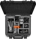 Lekufee Waterproof Hard Carrying Case with Padded Dividers - Rugged