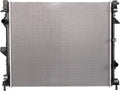 TRQ Radiator Assembly Aluminum Core Plastic Tank - Direct Fit Cooling